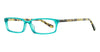 Red Raven Eyeglasses Split Peak - Go-Readers.com