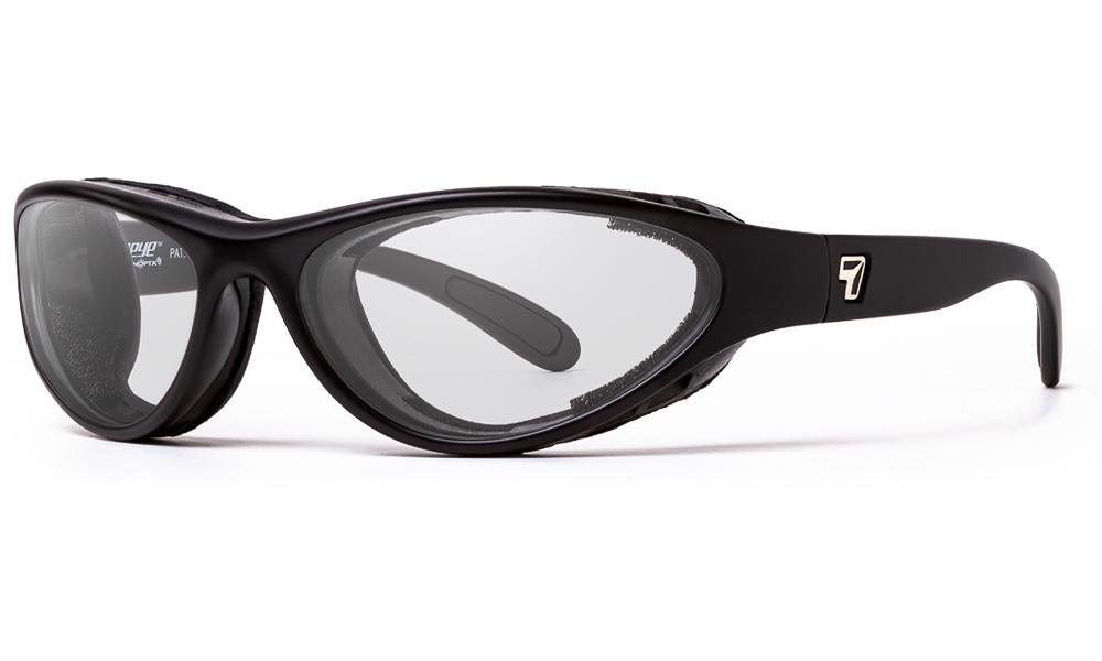 7eye by Panoptx Airshield - Bora Sunglasses | , Photochromic Day Night Contrast / Dark Tortoise / Xtra Large